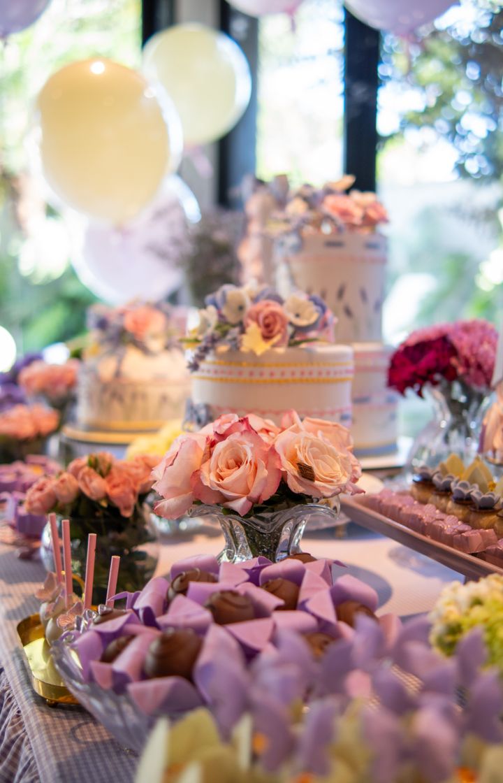 Signature custom cake by Cherry Crumble Cake Studio