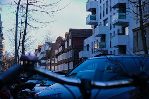 Free stock photo of bicycle, cold, fachwerk