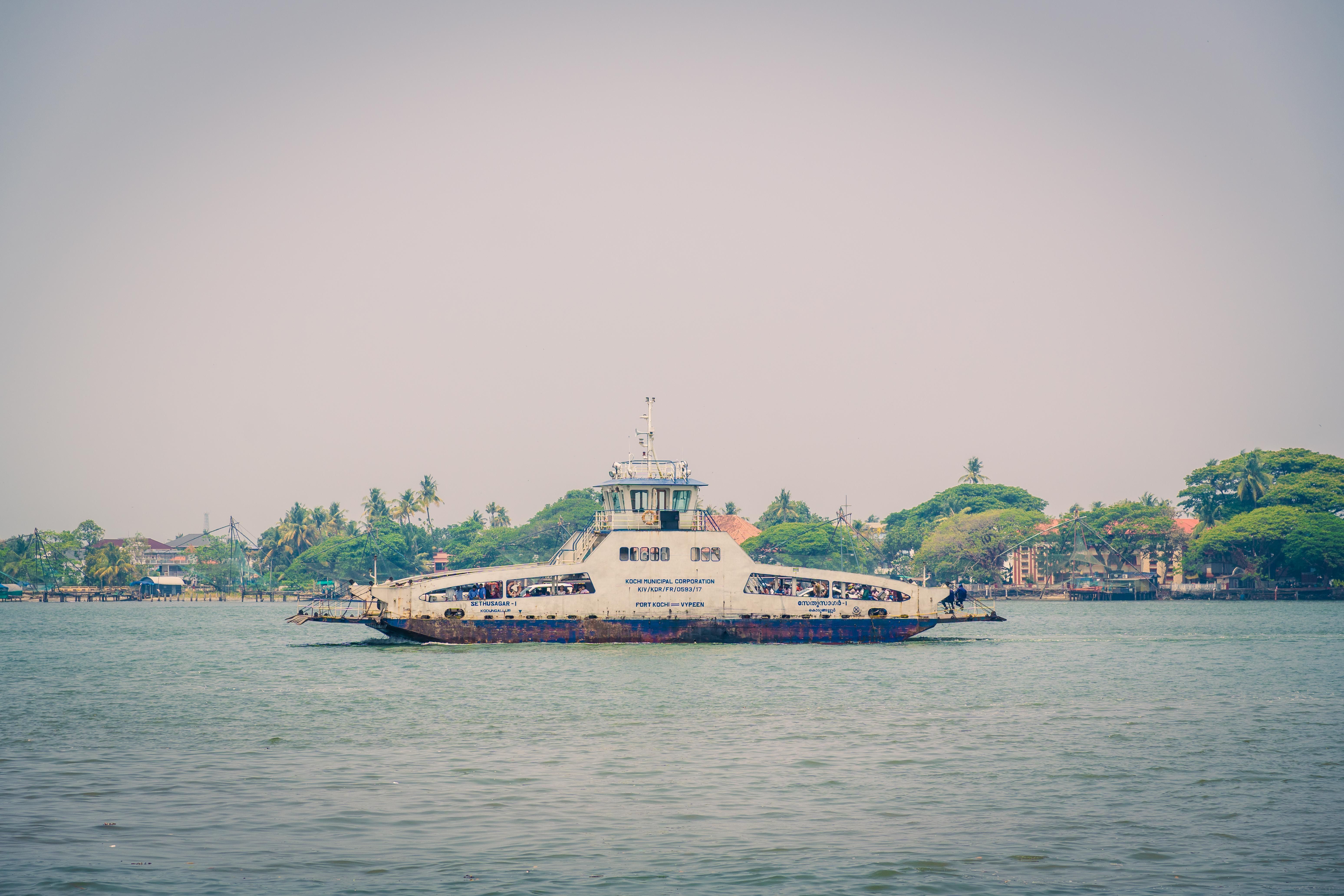 Kochi harbour from Mattancherry Jetty
