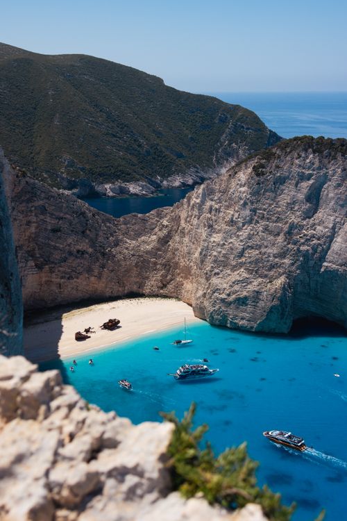 Αεροφωτογραφία της θάλασσας στη Ζάκυνθο – M24 έρευνα για τη θερμοκρασία των ελληνικών θαλασσών