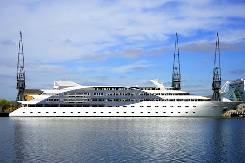 White Cruise Ship