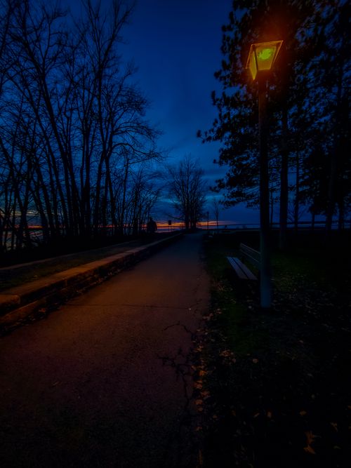 Free stock photo of bench, dusk, dusk light Stock Photo