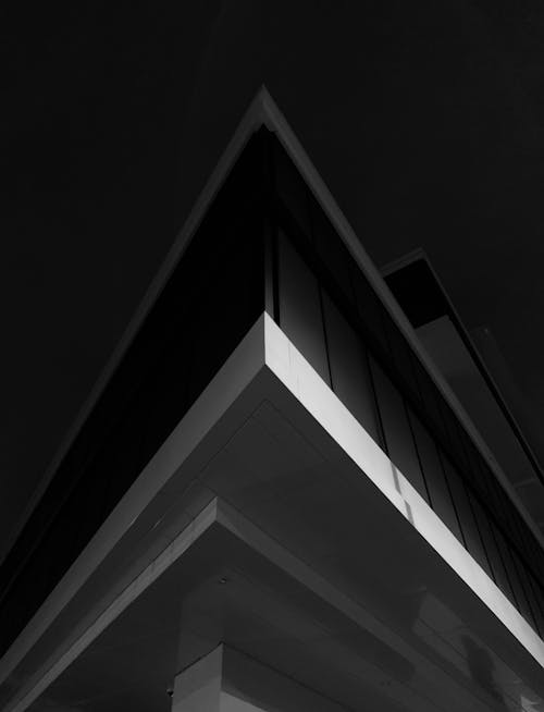 Fotobanka s bezplatnými fotkami na tému architektúra, budova, čierny a biely