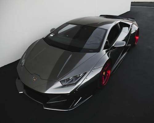 Foto Black Lamborghini