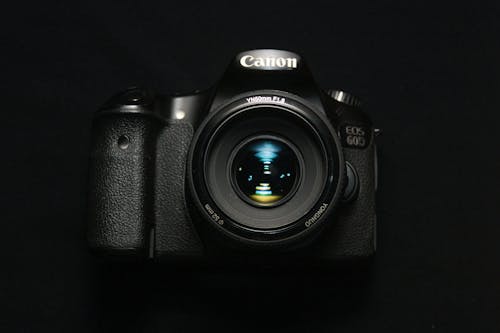Siyah Canon Dslr Kamera
