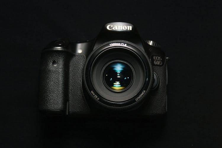 Black Canon Dslr Camera