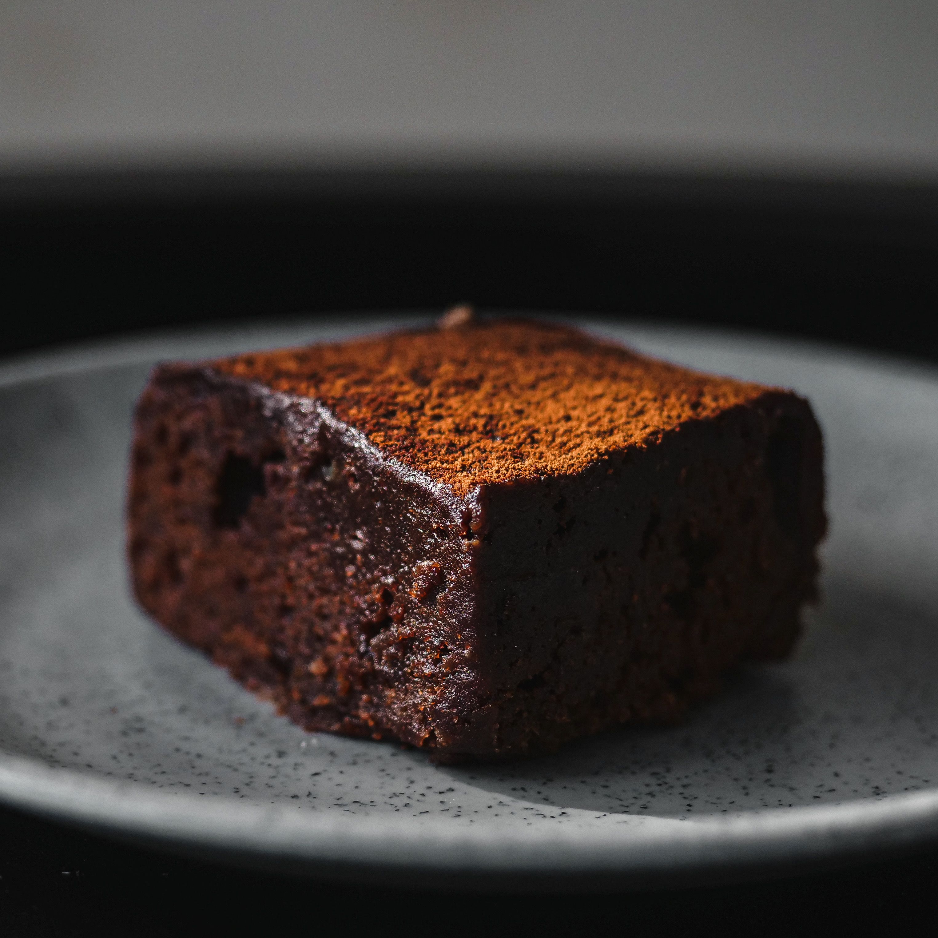 Brownie proteico com cacau e whey