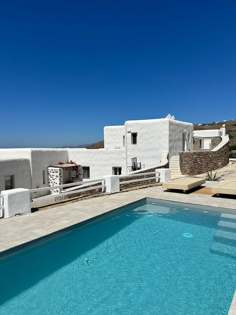 Mediterranean villa with panoramic view in Agios Tychonas 2
