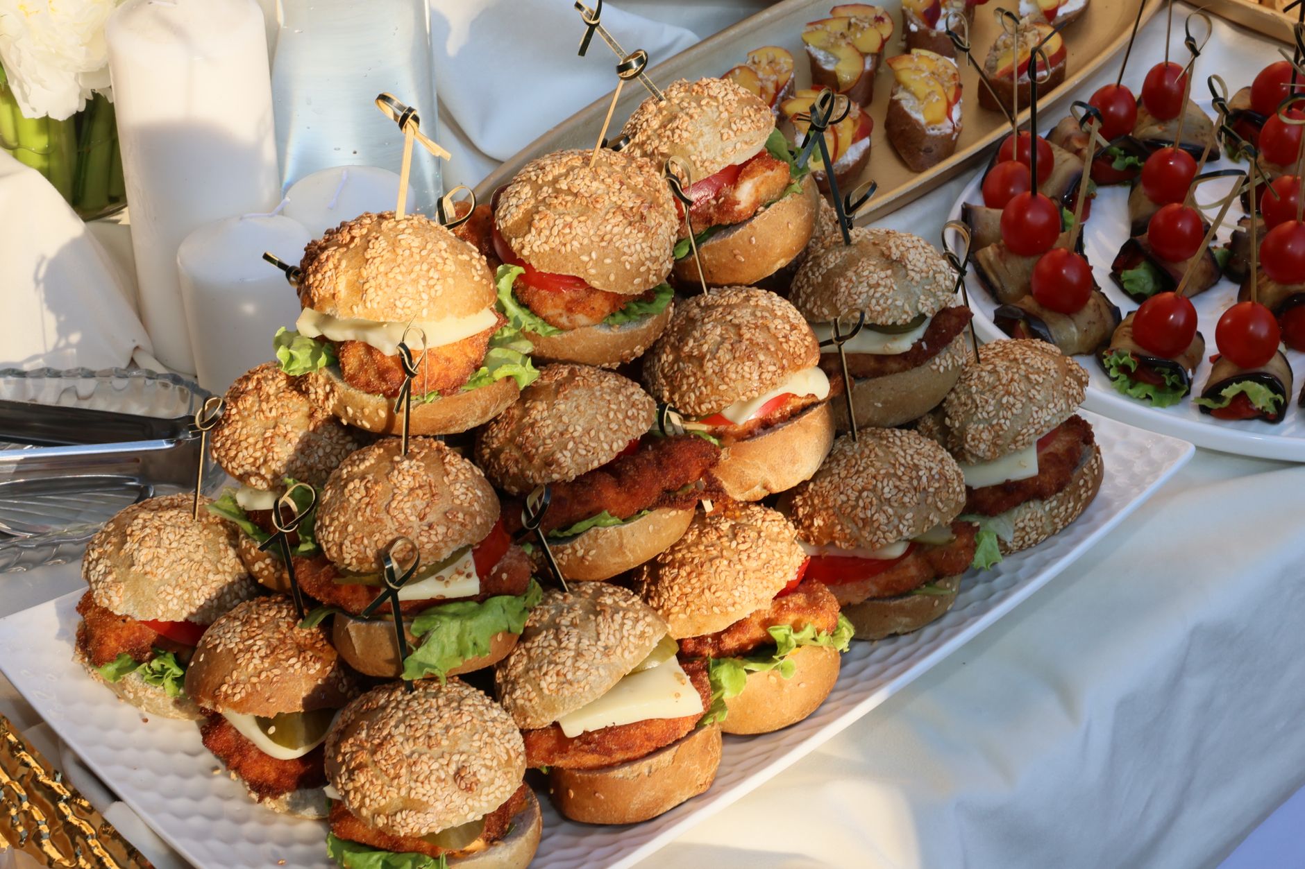Crispy Chicken Parm Sliders