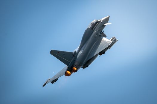 military airstrikes