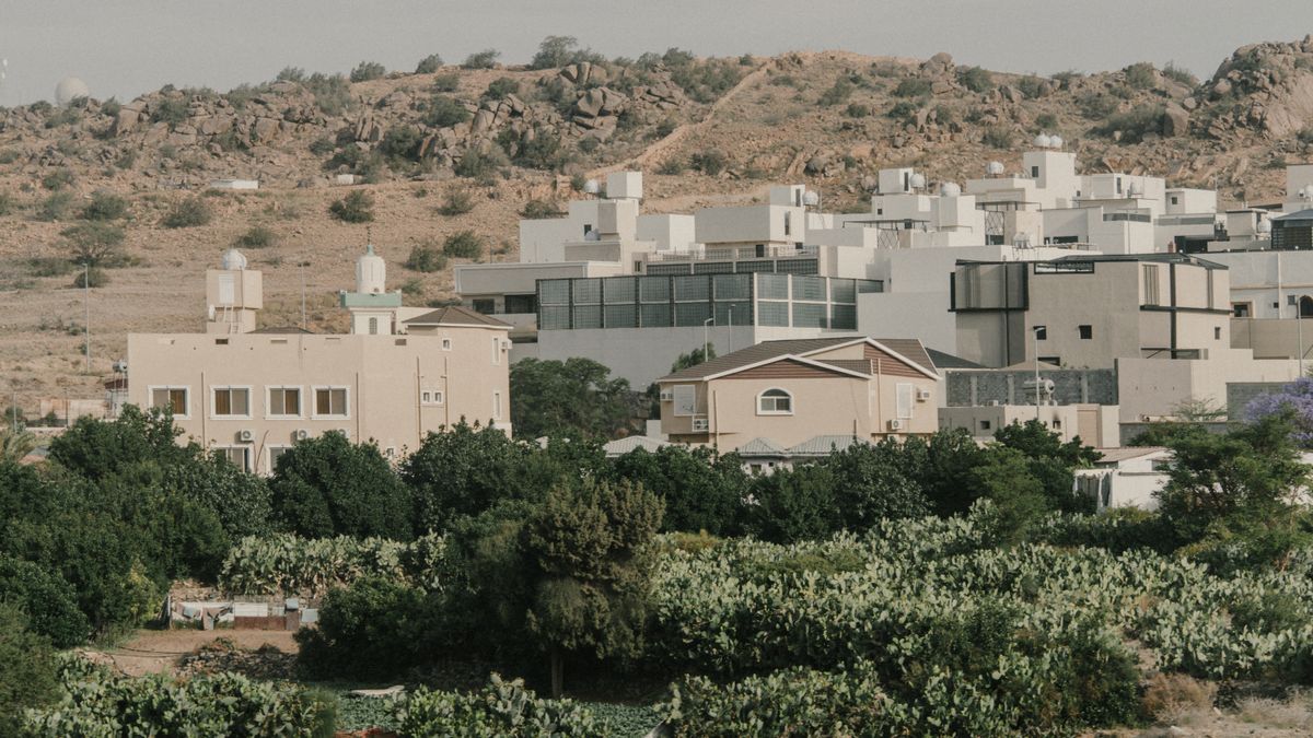 تصميم موقع عقاري متوافق مع هيئة العقار - Mobile-friendly Arabic real estate website UI with property filters and CRM panel