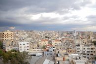 Cityscape of a Eastern Country City