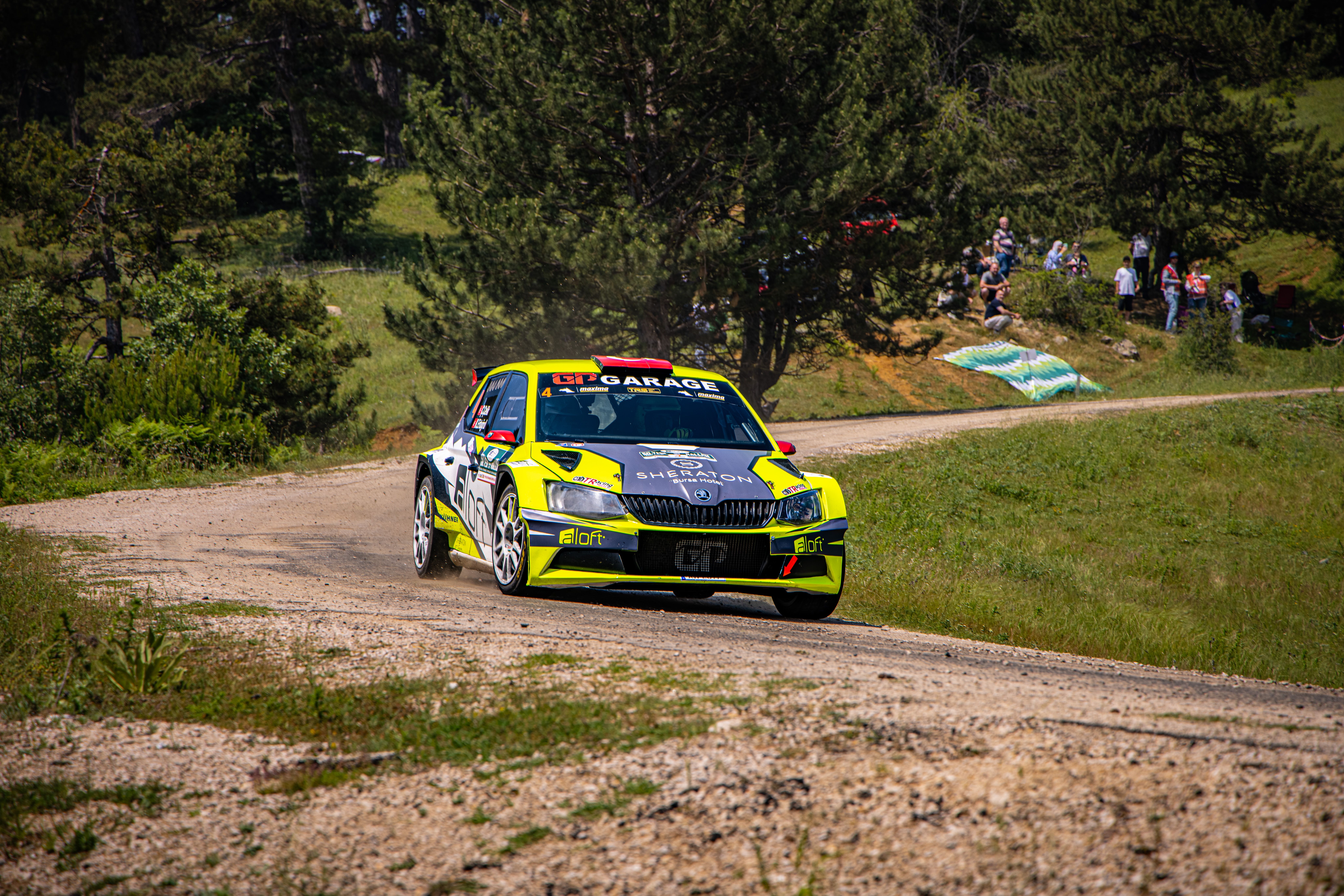 Thrilling Rally Car Race in Ilia, Greece · Free Stock Photo