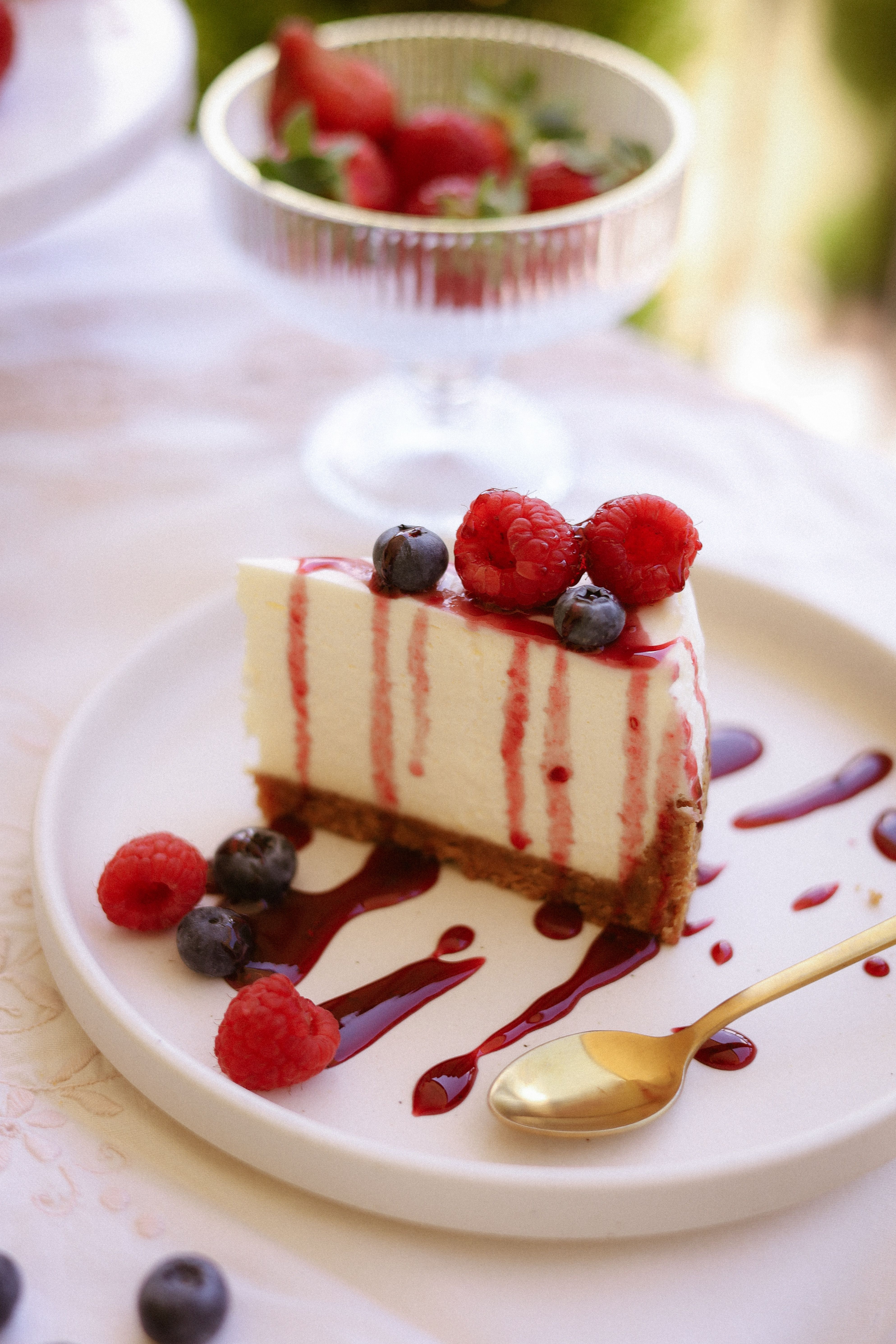 Cheesecake de Frutas Vermelhas