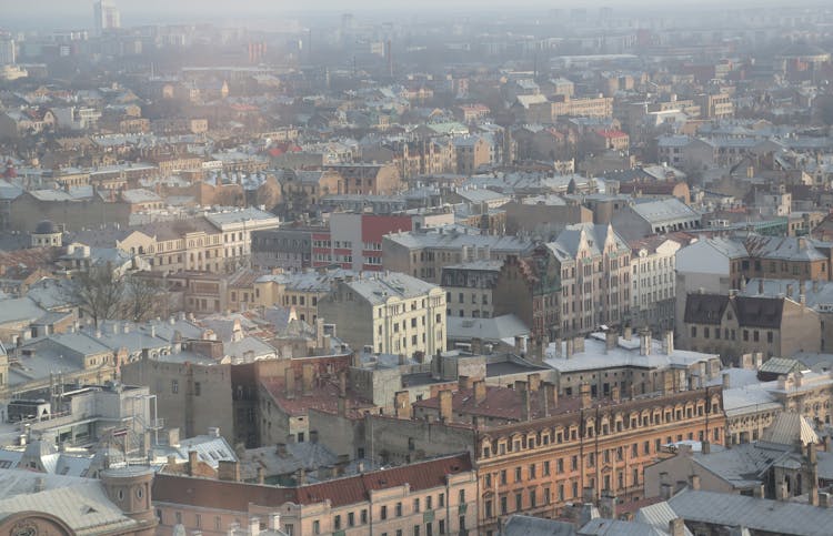 Picturesque View Of Riga Old Town