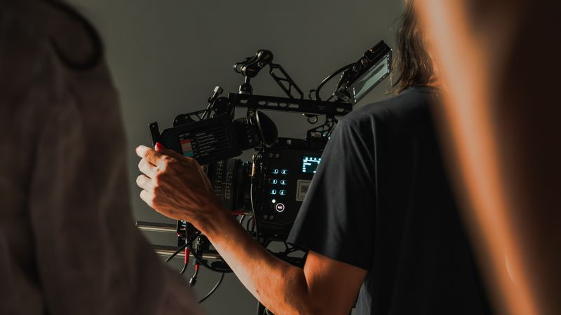 Media Switch production team on set