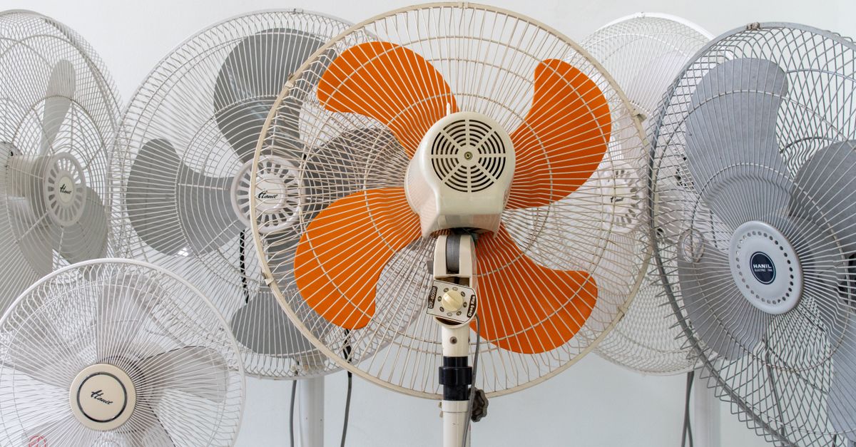 선풍기 청소하고 커버 씌워 보관하는 순서