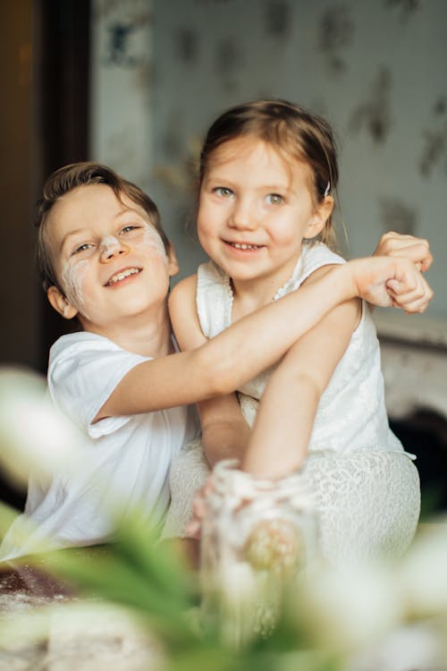 Foto Van Kinderen Glimlachen