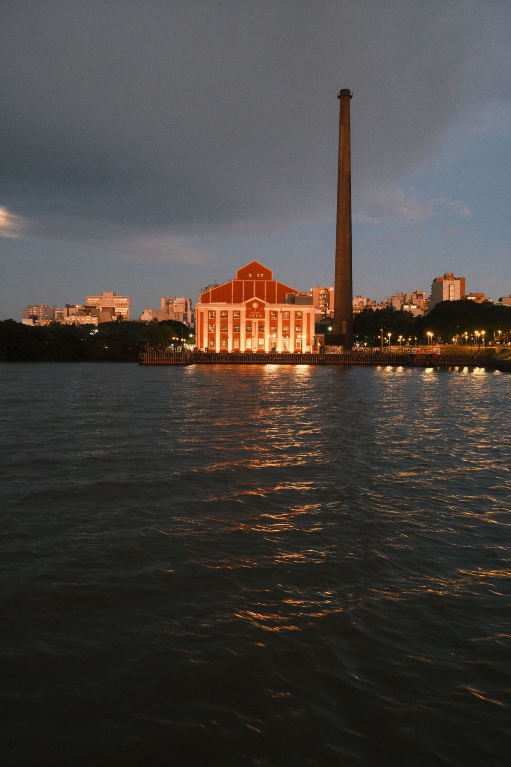 Vista de Usina do Gasômetro