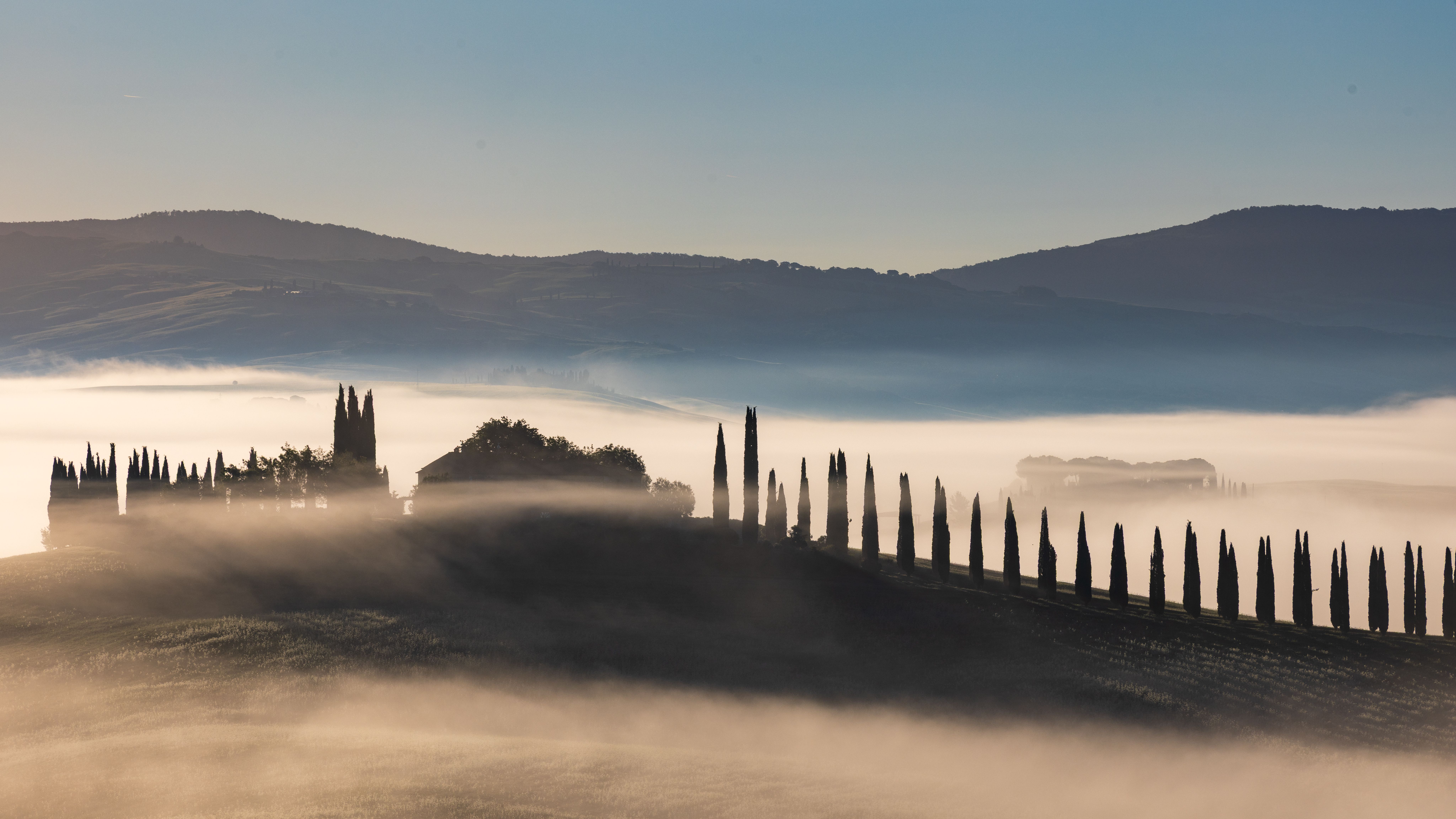 Val d'Orcia Viewpoint, Monticchiello Road