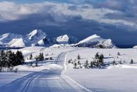 Snow Covered Mountain