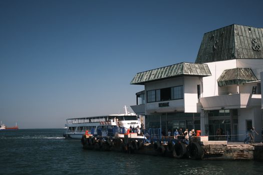 Konak Pier waterfront — Izmir