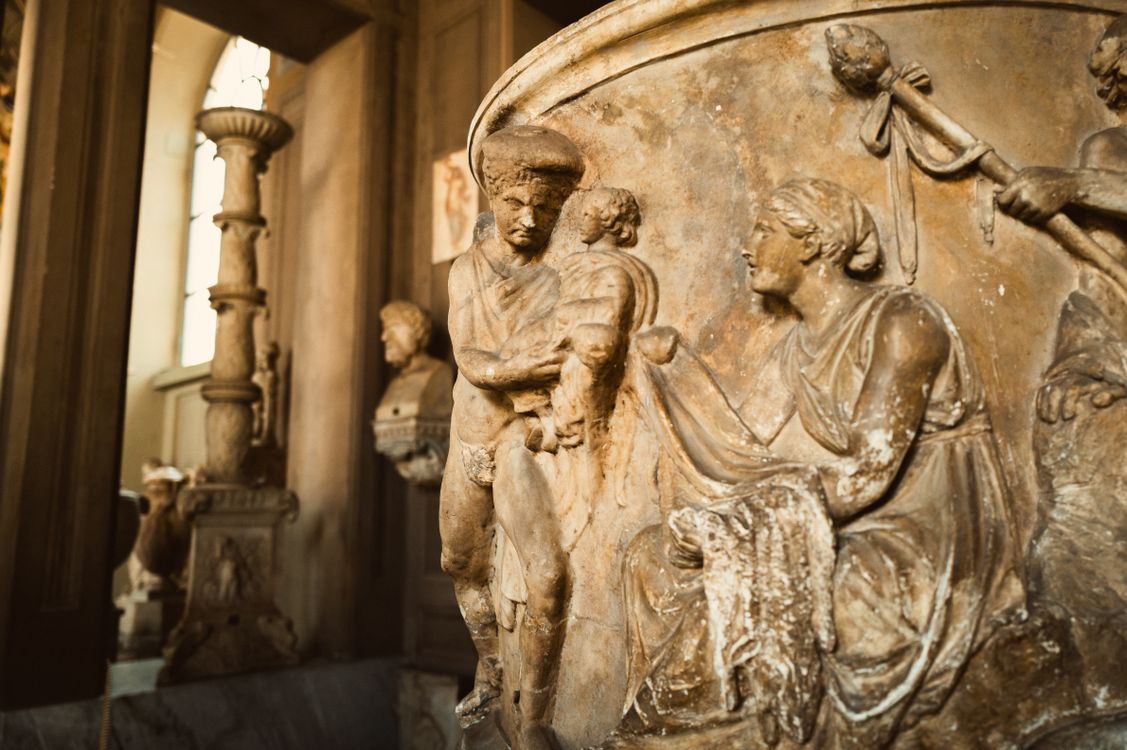 Ancient Rome Relief Ancient Roman Relief Sculpture in Italian Museum · Free Stock Photo