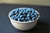 Bowl of ripe blueberries — photo by William Finn on Pexels