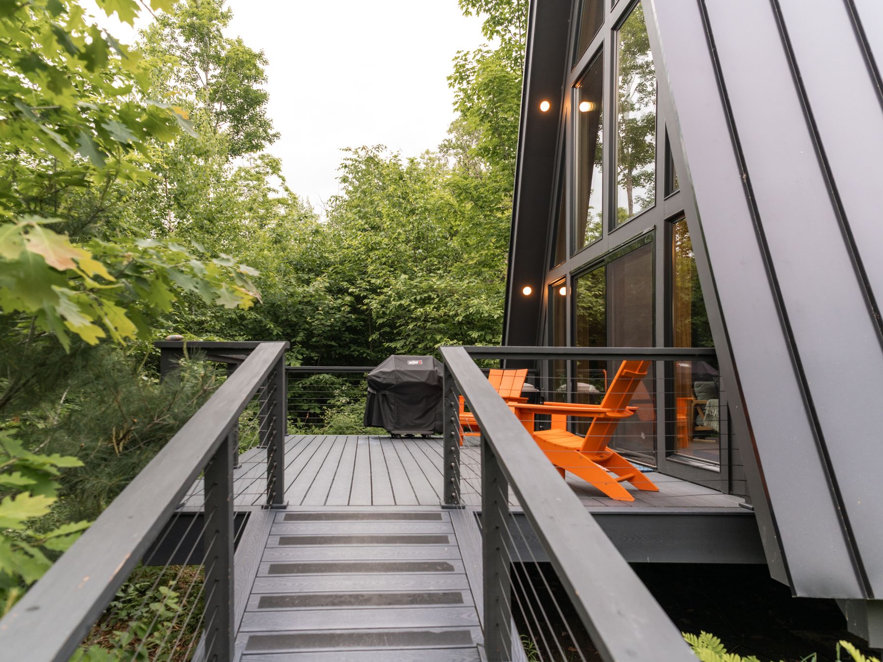Fence and Decking Painting in Mayfair — clean edges cut in around trim and sockets