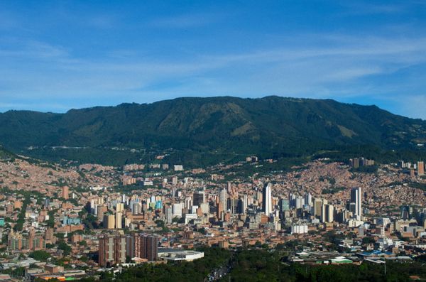Vista de la ciudad de Medellín