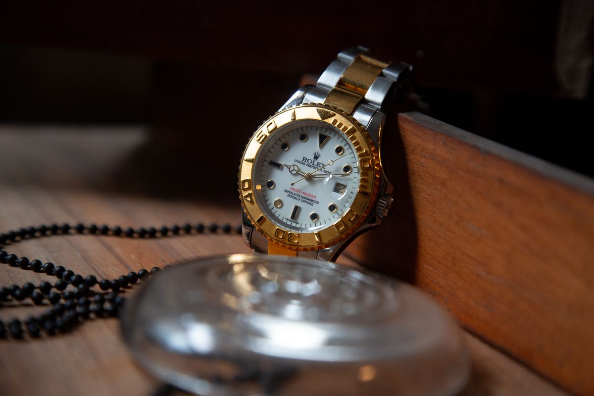 Rolex Yacht-Master en acero y oro, con bisel giratorio