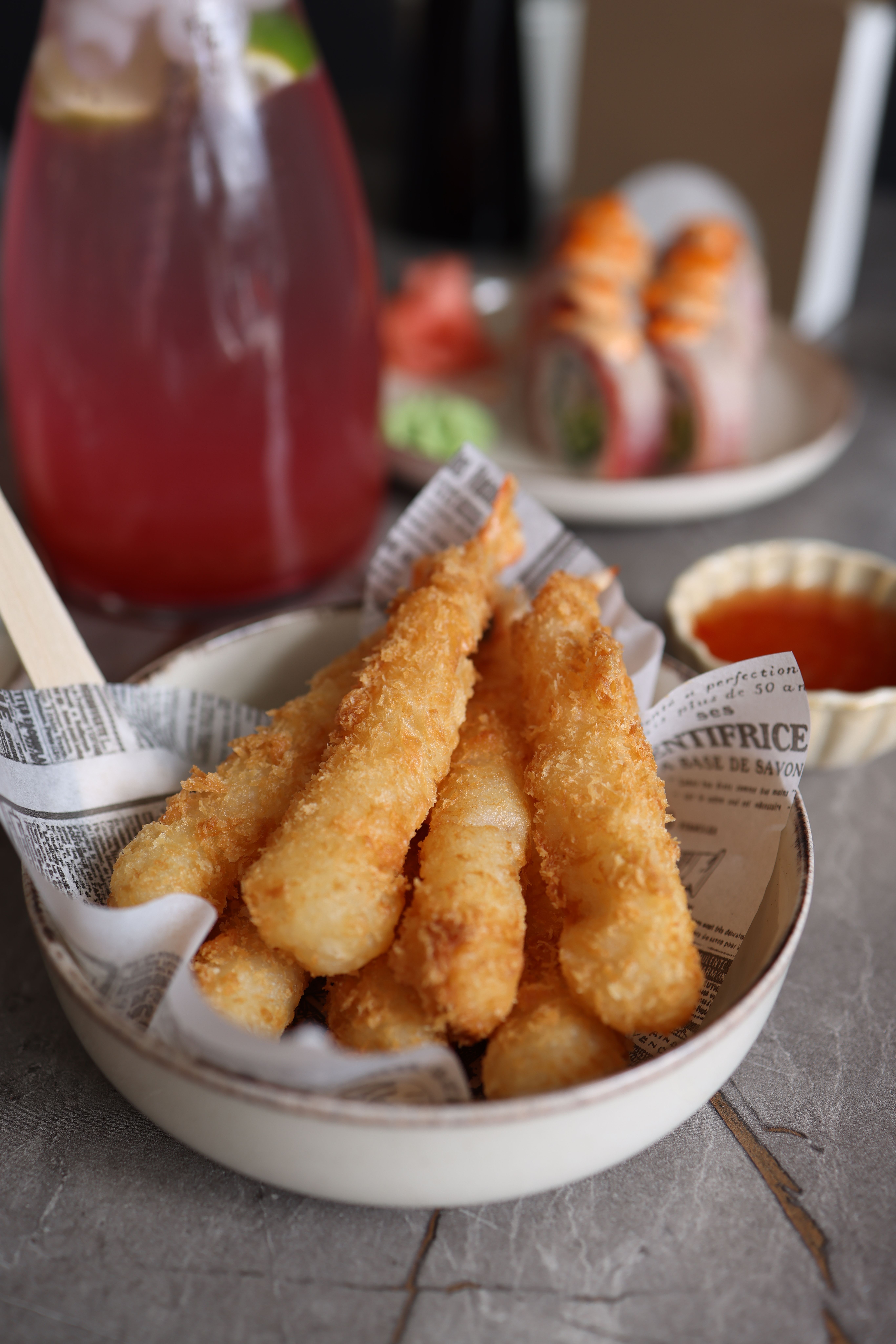 7pc Gambas Tempura