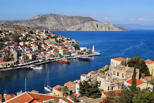 Symi island boat day — Rhodes