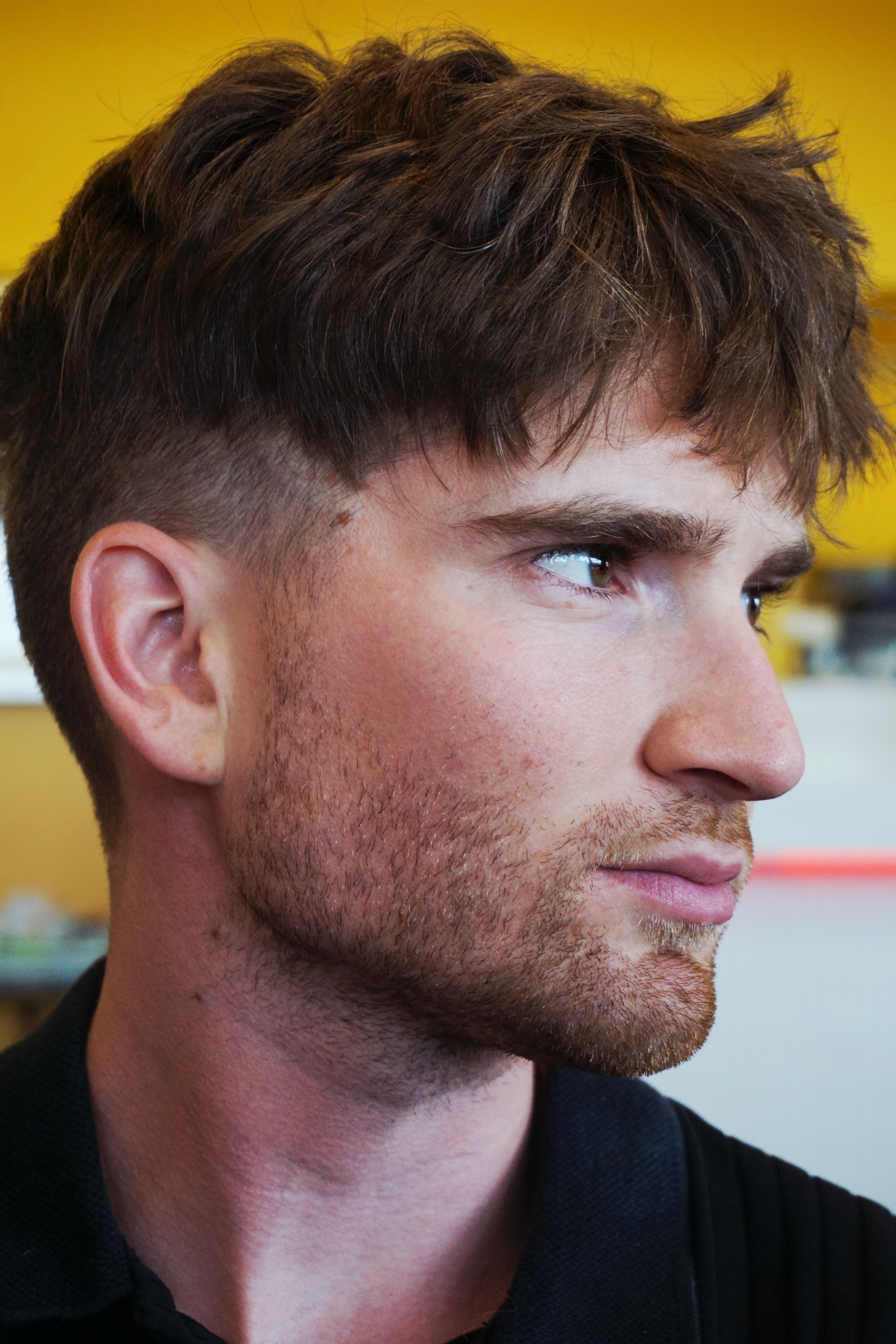 Coupe Caesar Cut homme