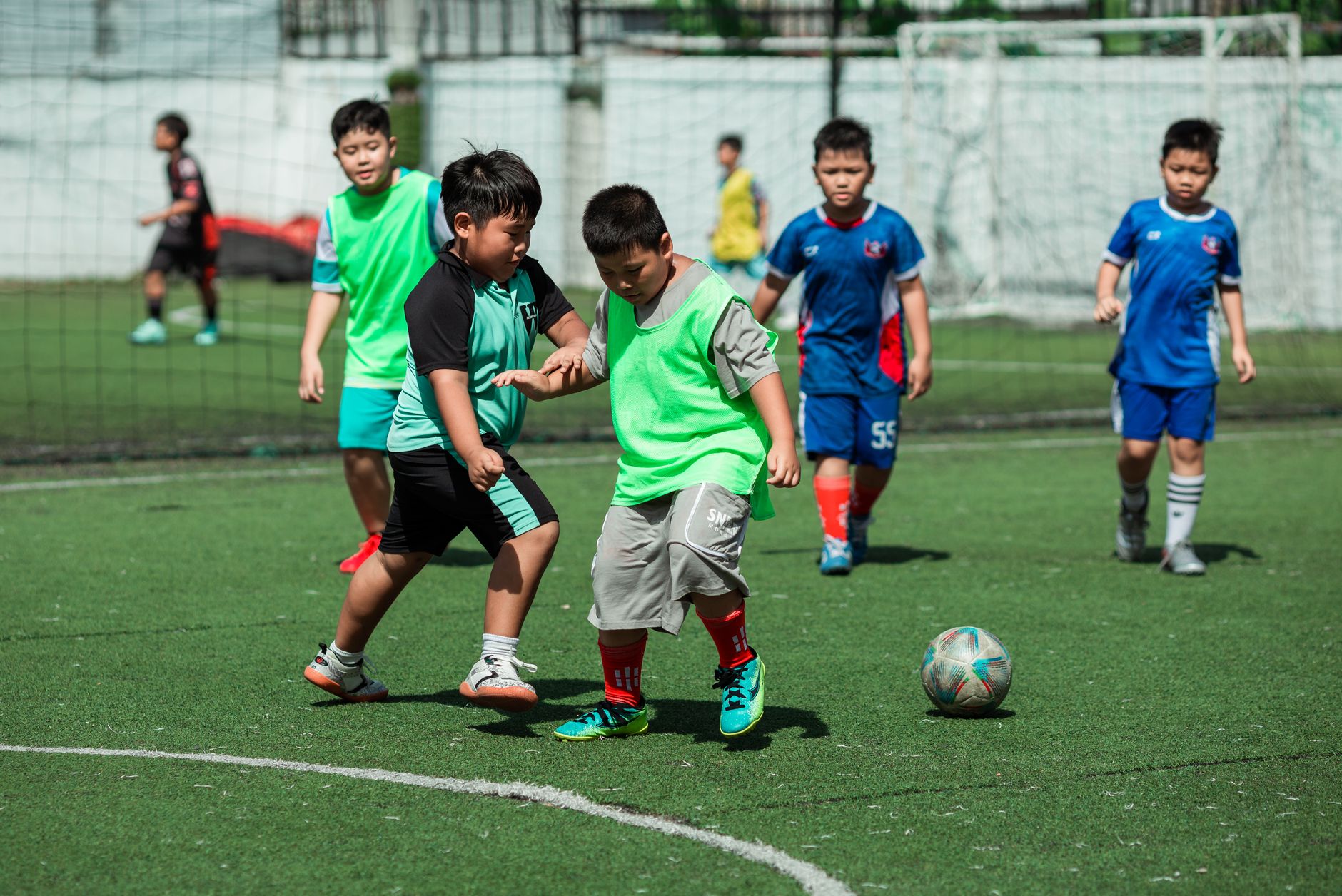 Atelier terrain de foot miniature
