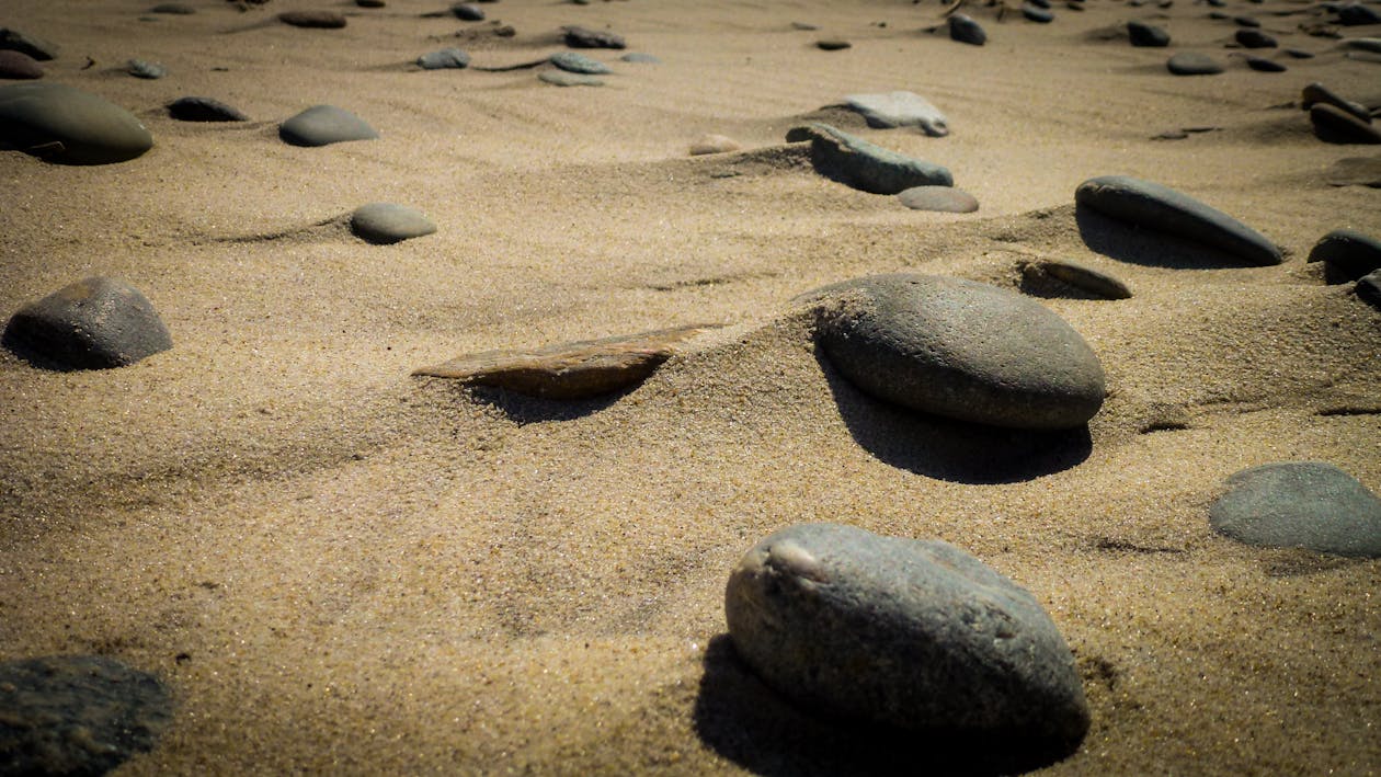 免费 海灘, 石頭, 砂 的 免费素材图片 素材图片