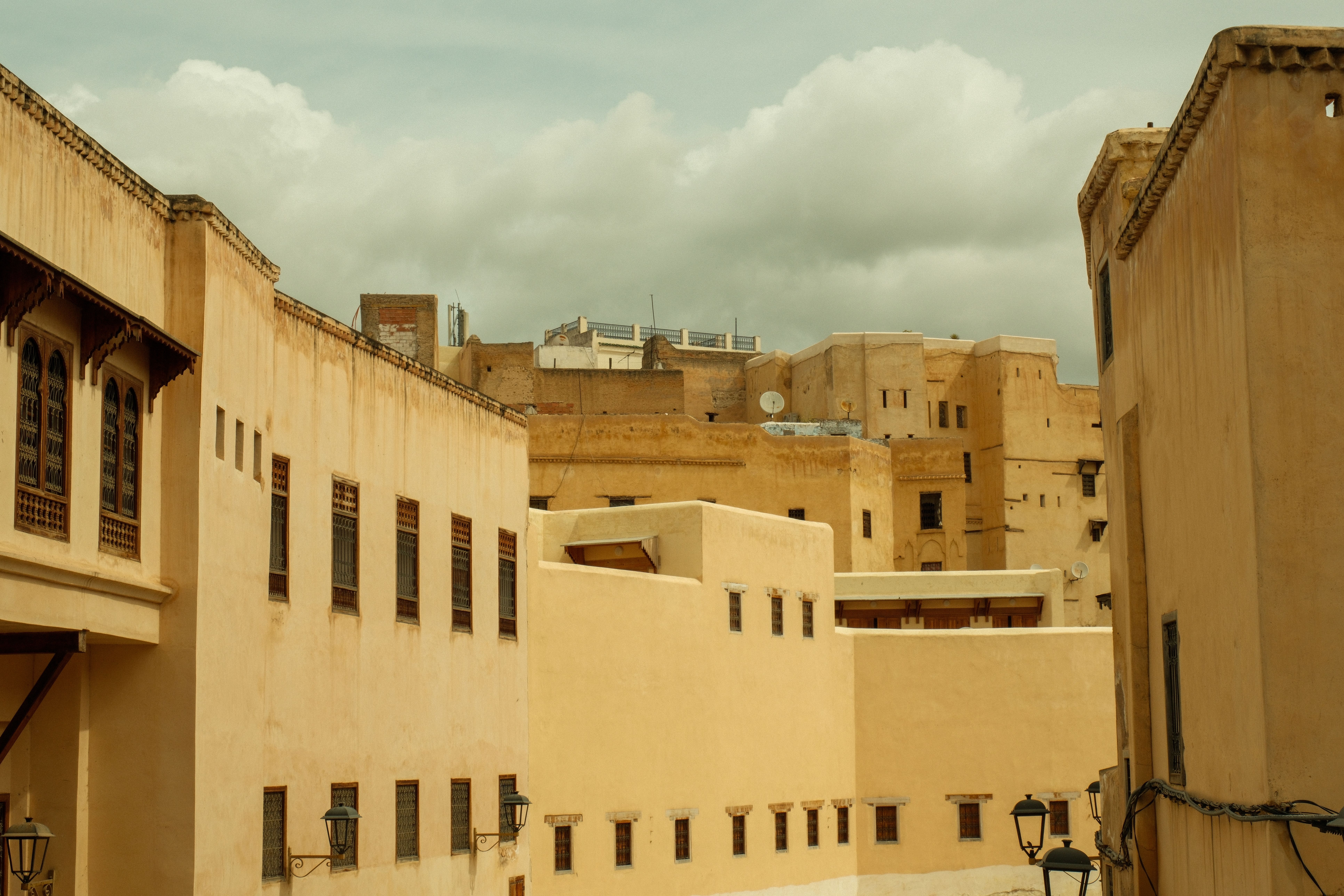 Skyline view of Marrakech, Morocco
