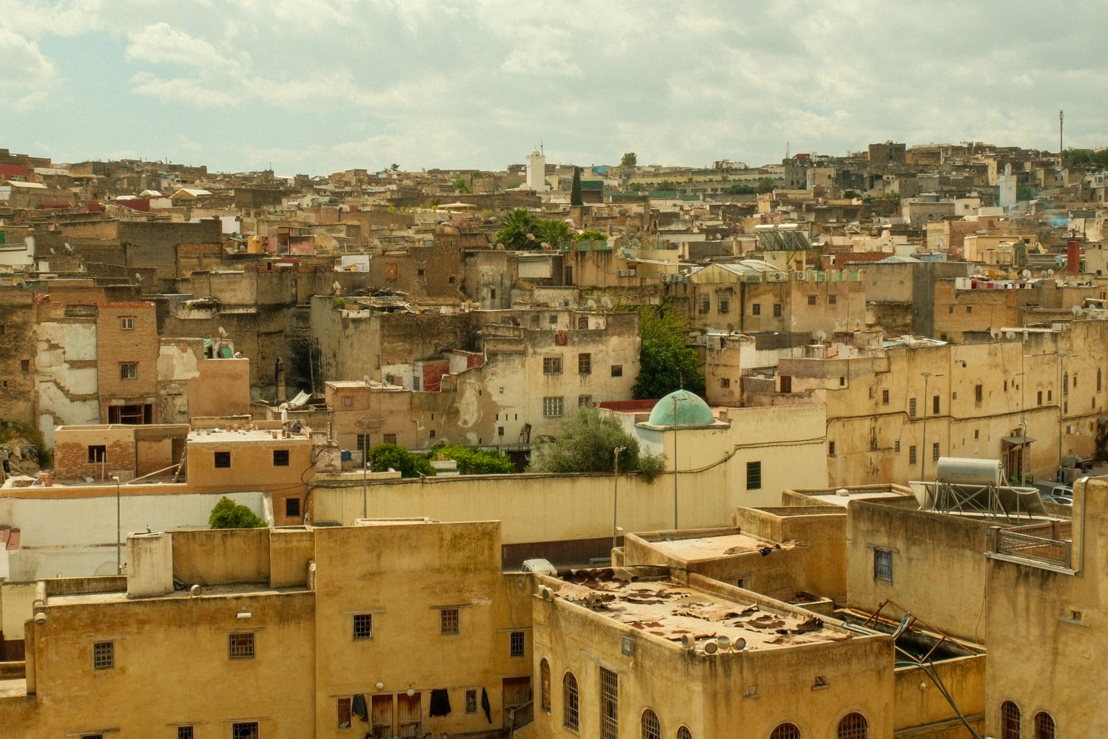 Historical cityscape of Fès el-Bali