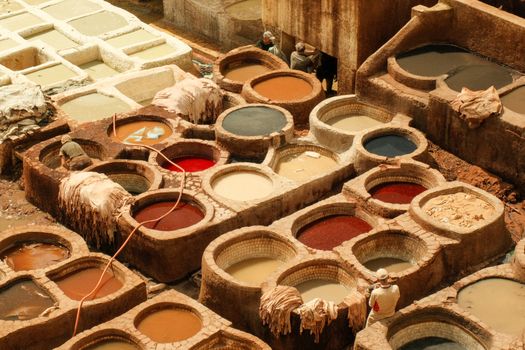 Chouara tanneries morning access — Fez