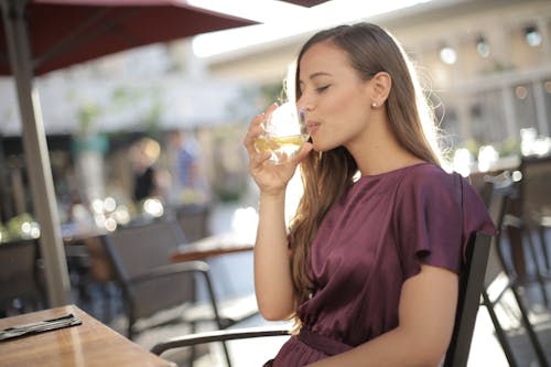 Woman Drinking Water