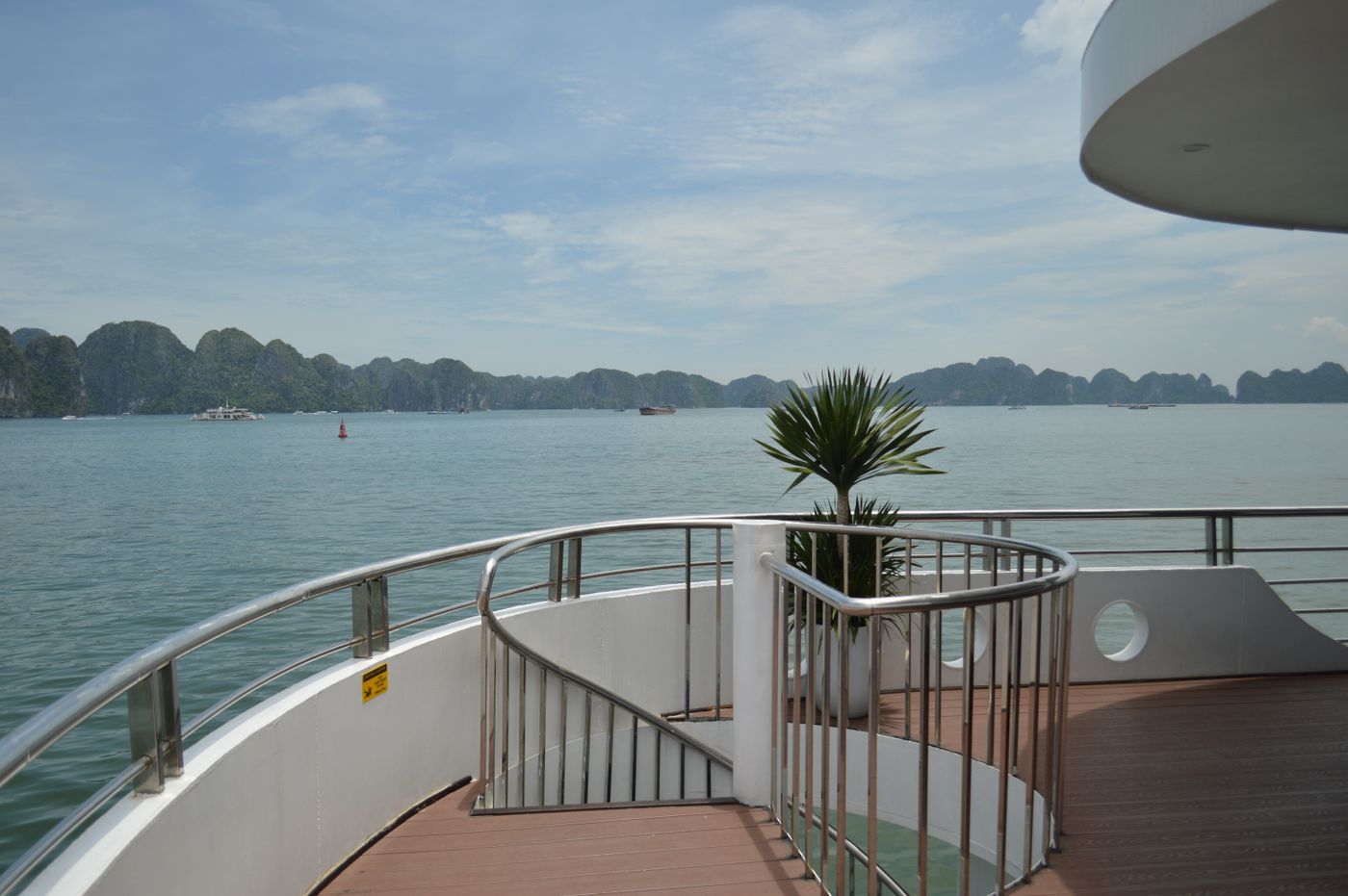View from the sundeck