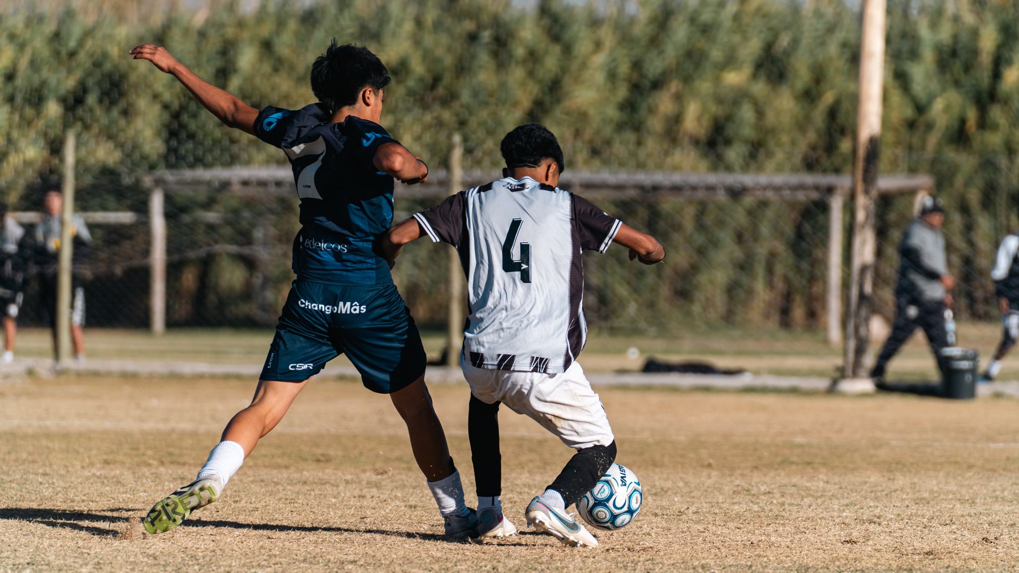 Voetballers trainen focus om prestaties te verbeteren