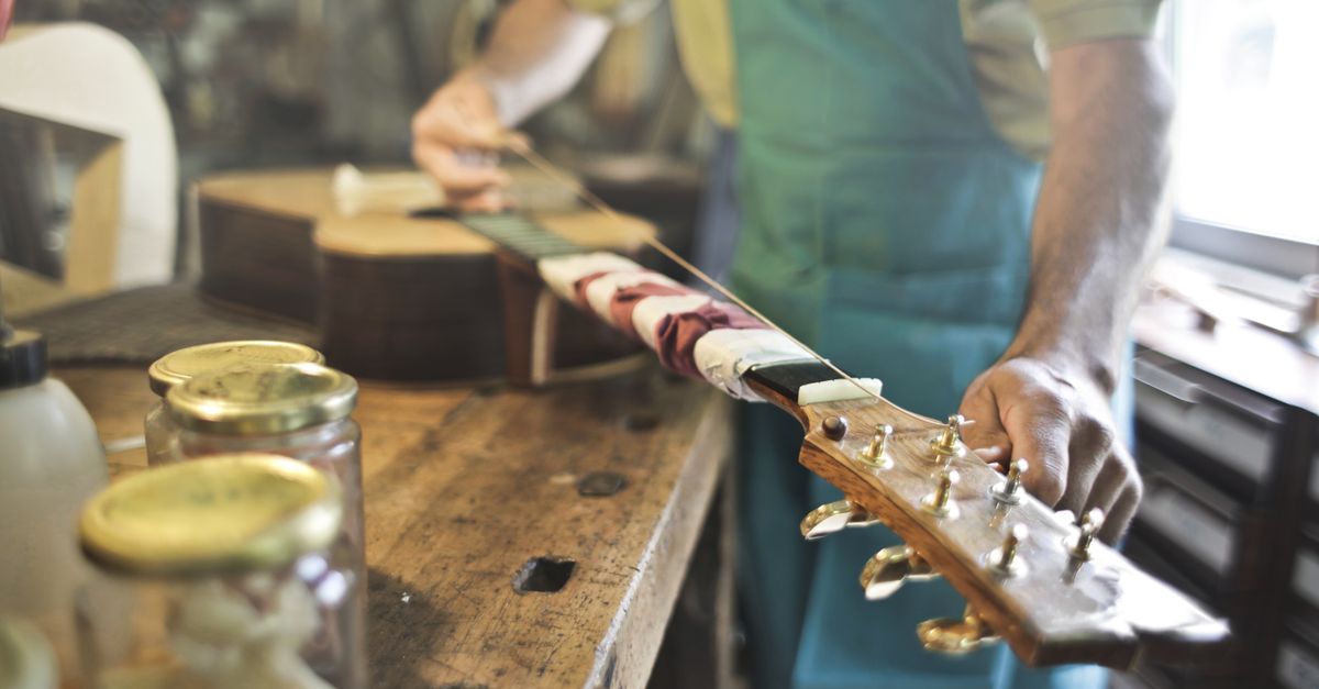 String Instruments Being Made Photo of Person Making a String Instrument · Free Stock Photo