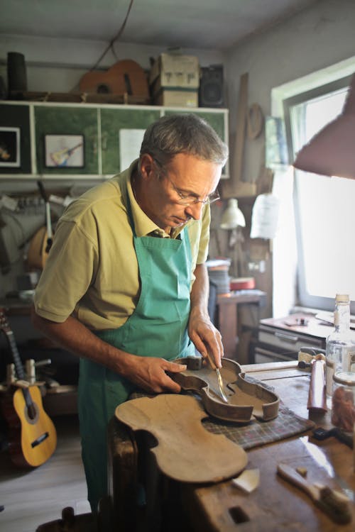 คลังภาพถ่ายฟรี ของ luthier, กระบวนการ, การก่อสร้าง