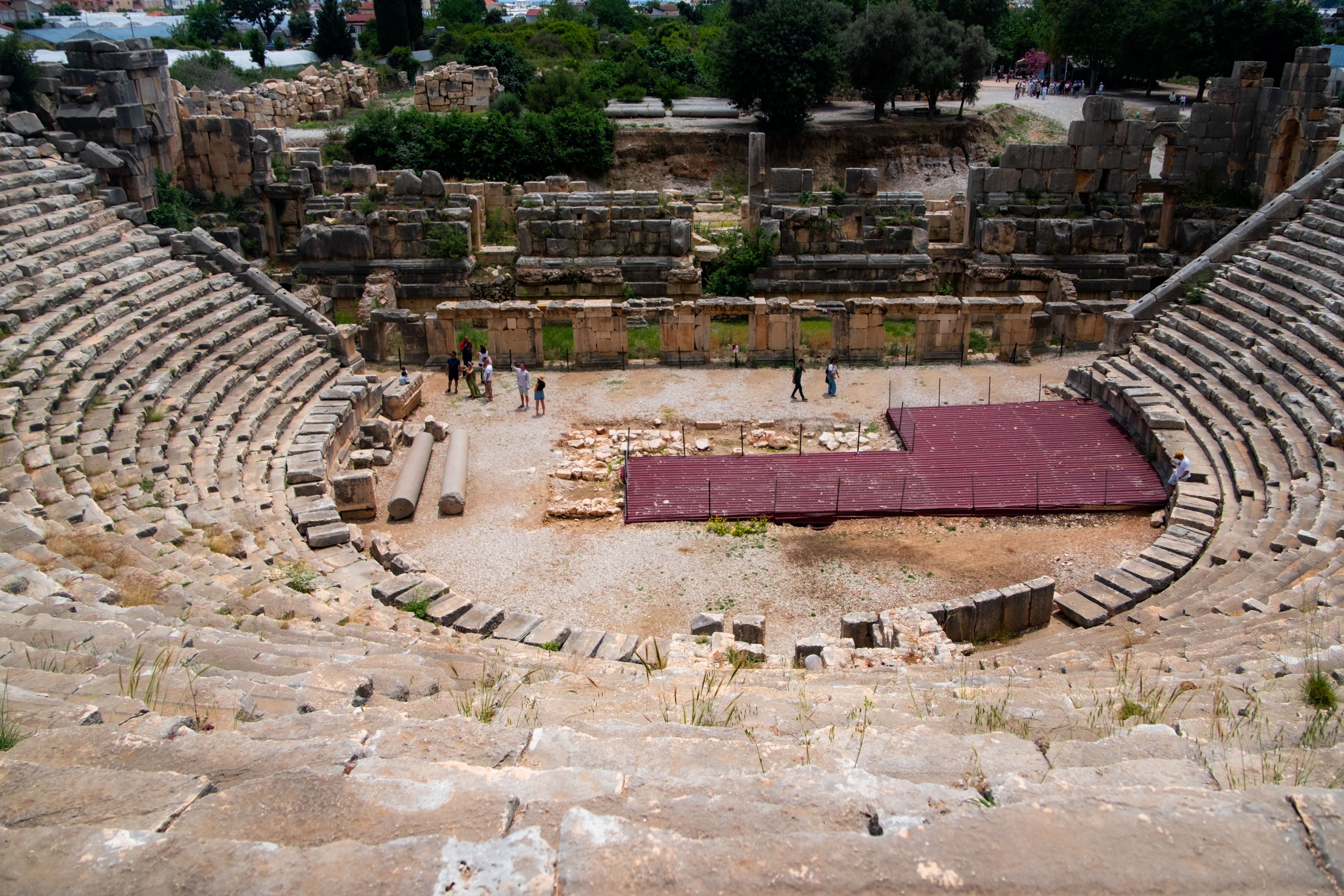 Watch a performance at Kourion theatre