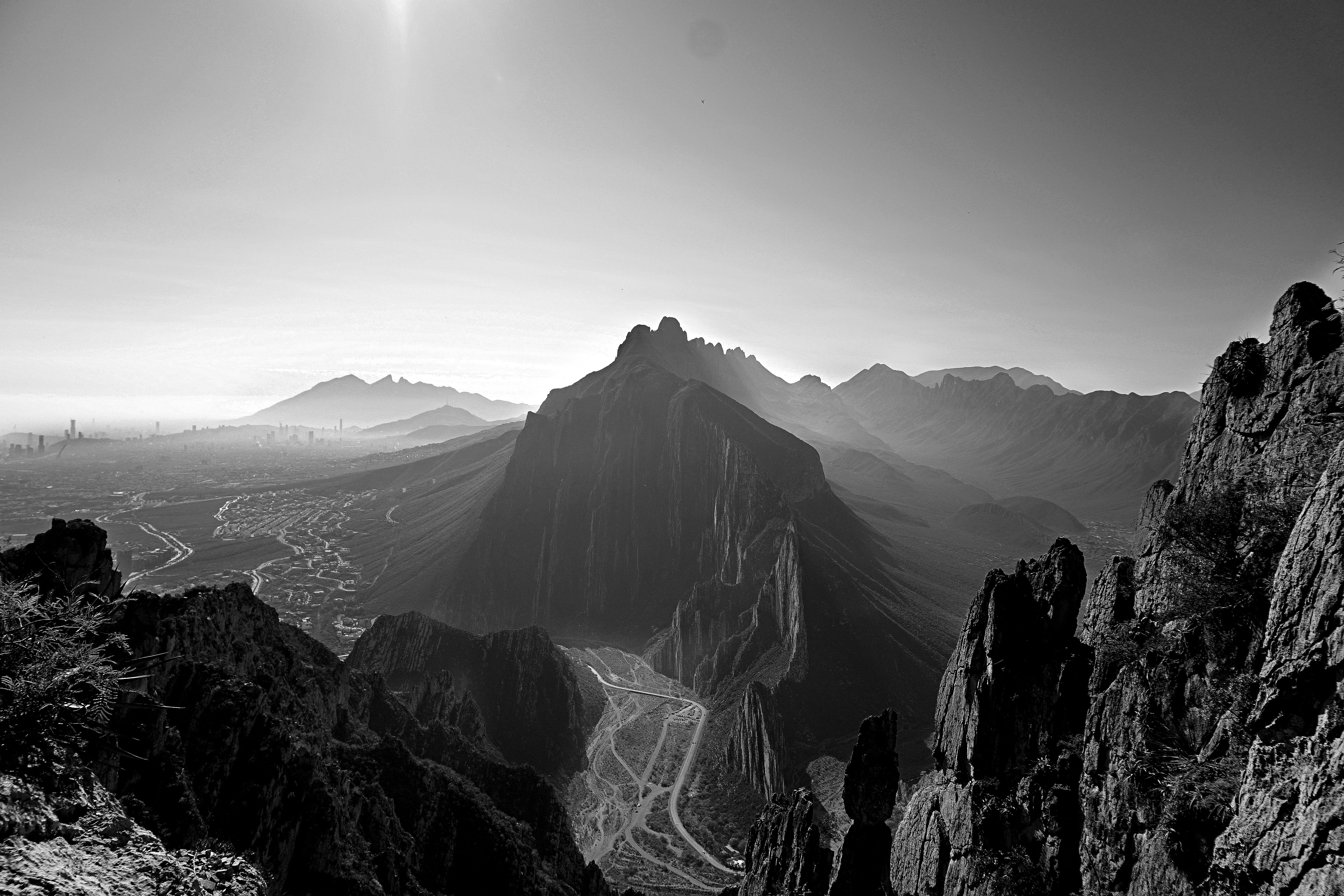 Dramatic mountain landscape of monterrey, Sierra Leone