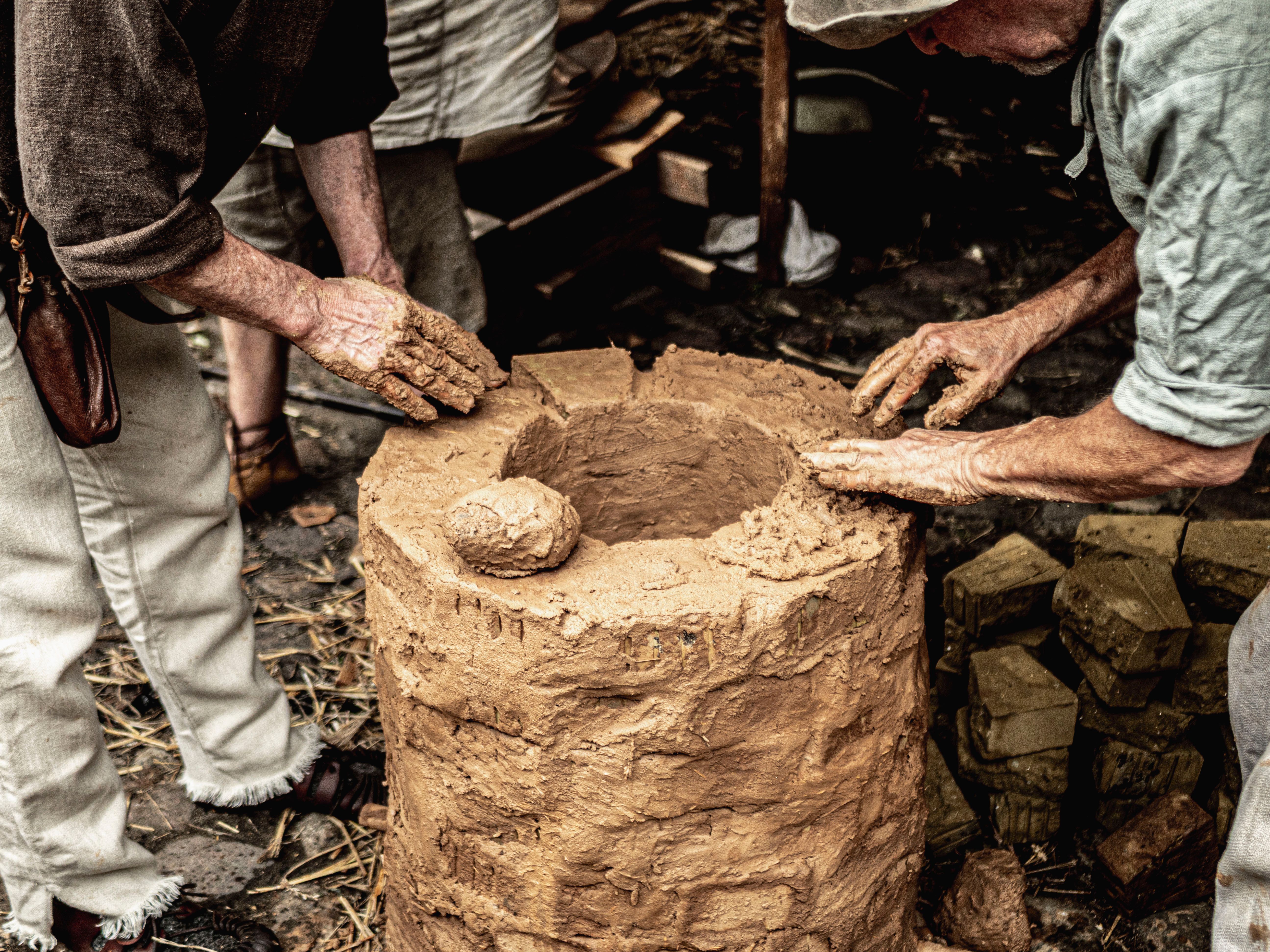 Atelier de fabrication de brique de terre à Gisozi