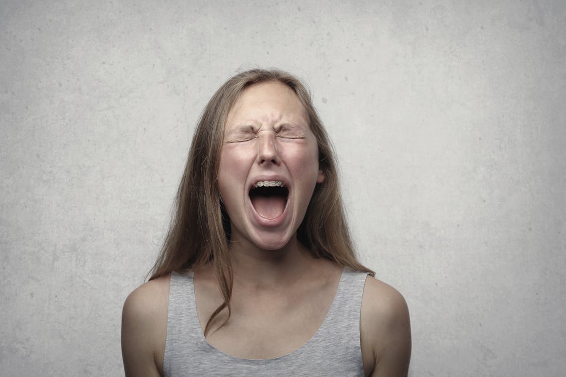 Free Woman in Gray Tank Top Stock Photo