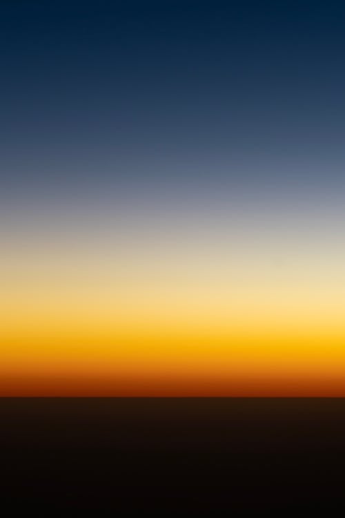 Free Minimalist dark sky at sunset Stock Photo
