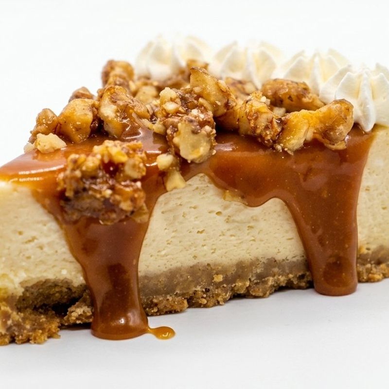 Labneh Cheesecake with Fig and Walnut Crust